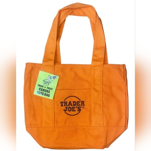 Trader Joe'S Handbags - Trader Joe's Trick or Treat Mini Tote NWT